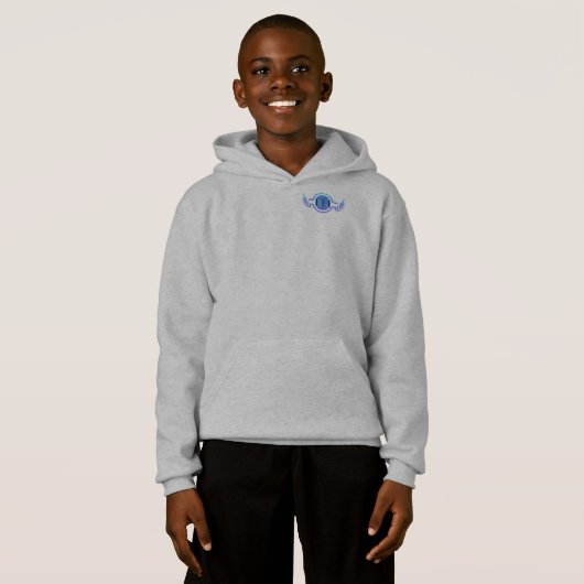 Kinderen Hoodie - Embrace Learning Institute Logo (Voorkant volledig)