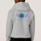 Kinderen Hoodie - Embrace Learning Institute Logo (Achterkant)