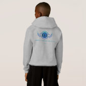 Kinderen Hoodie - Embrace Learning Institute Logo (Achterkant volledig)