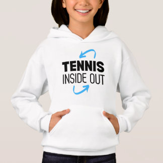 Kinderen Hoodie - Tennis Binnenstebuiten