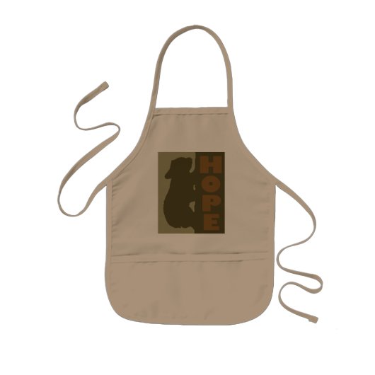 Kinderen Hope Apron Kinder Schort (Voorkant)