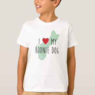 Kinderen I Love My Boonie Dog Shirt (Green)