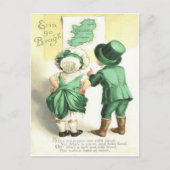 Kinderen Ierse kaart Erin Go Bragh (Voorkant)