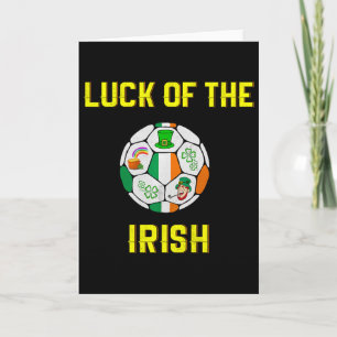 Kinderen Ierse Vlag Ierland Voetbal Byll Kunst Kaart