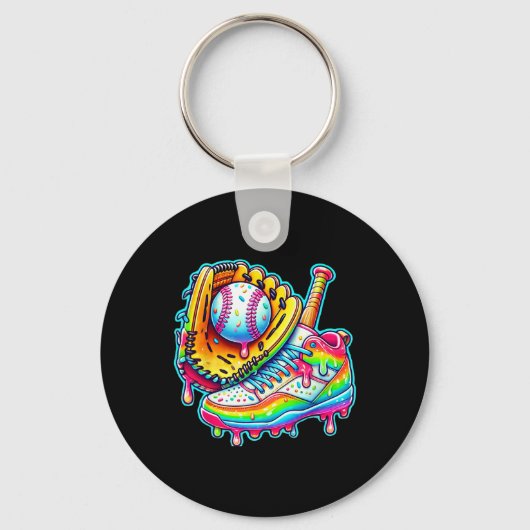 Kinderen Ijs Drip Bysebyll Spullen Bysebyll Drip F Sleutelhanger (Voorkant)