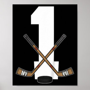 Kinderen IJshockey Kinderen Peuter Jongens 1e Verj Poster