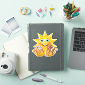 Kinderen Ijsje Sticker (iPad Cover)