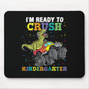 Kinderen Ik Ben Bereid Om Kleuter Monstertruck Te  Muismat