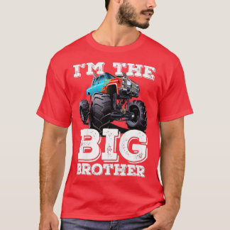 Kinderen ik ben de Big Brother - Funny Monster Tru T-shirt