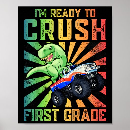 Kinderen Ik ben klaar om de eerste klas te verplet Poster (Voorkant)