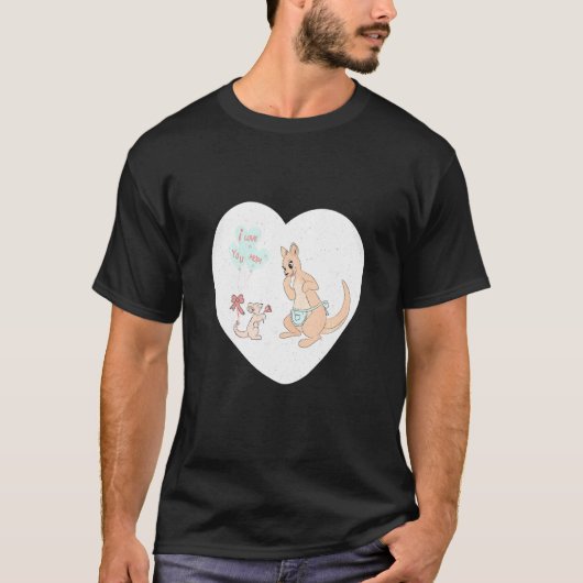 Kinderen Ik Hou Van Jou Mama T-shirt (Voorkant)