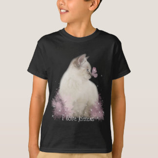 kinderen Ik hou van kittens t-shirt