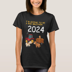 Kinderen ik word een grote broer 2024 1 t-shirt