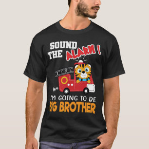 Kinderen Ik word een grote broer Shirt Brandweerwa