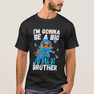 Kinderen ik word een grote Ninja broeder New Sibli T-shirt