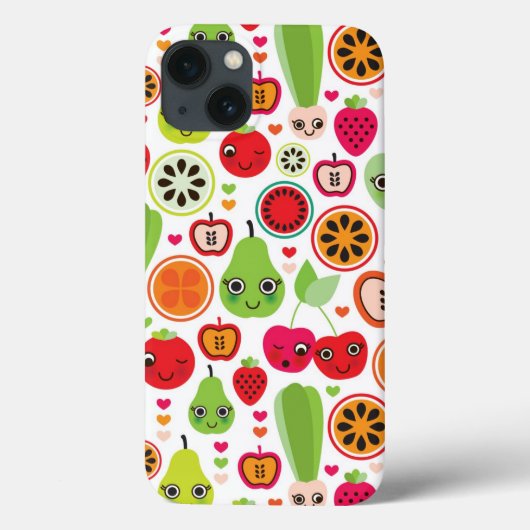 kinderen illustratieappel Case-Mate iPhone case (Achterkant)