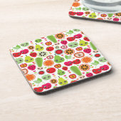 kinderen illustratieappel drankjes onderzetter (Linkerzijde)