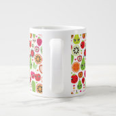 kinderen illustratieappel grote koffiekop (Achterkant)