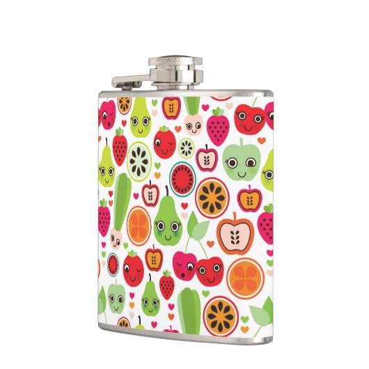 kinderen illustratieappel heupfles (Links)