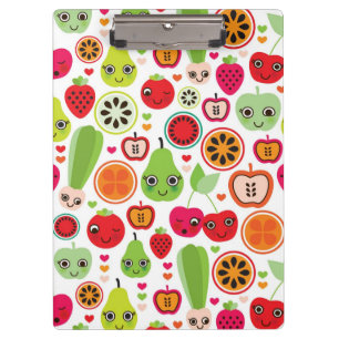 kinderen illustratieappel klembord
