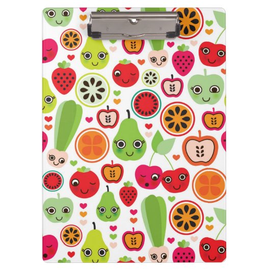 kinderen illustratieappel klembord (Voorkant)