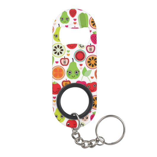 kinderen illustratieappel sleutelhanger flessenopener (Achterkant)