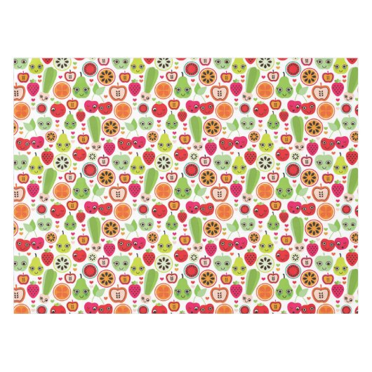kinderen illustratieappel tafelkleed (Voorkant (Horizontaal))