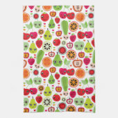 kinderen illustratieappel theedoek (Verticaal)