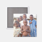 Kinderen in Afrika Magneet (Voorkant / Achterkant)