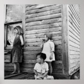 Kinderen in armoede: jaren dertig poster (Voorkant)