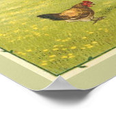 Kinderen in Bunny Suits Easter Poster (Hoek)