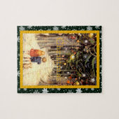 Kinderen in Christmas Lane Legpuzzel (Horizontaal)