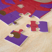 Kinderen in Costume Halloween Puzzle Legpuzzel (Zijkant)