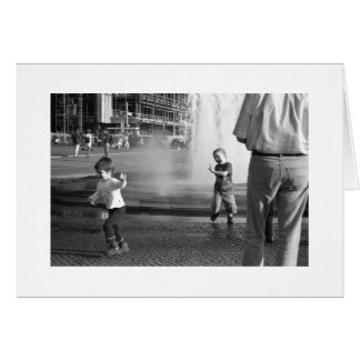 Kinderen in de Berlijnse fontein