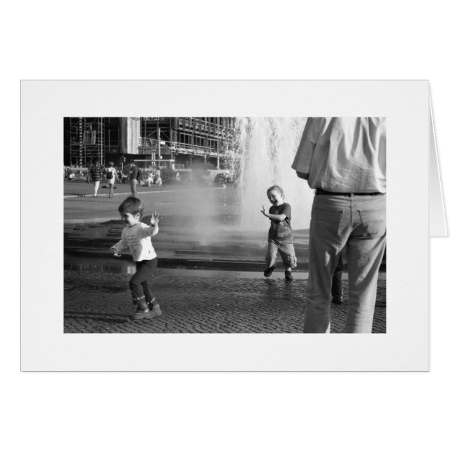 Kinderen in de Berlijnse fontein (Voorkant Horizontaal)