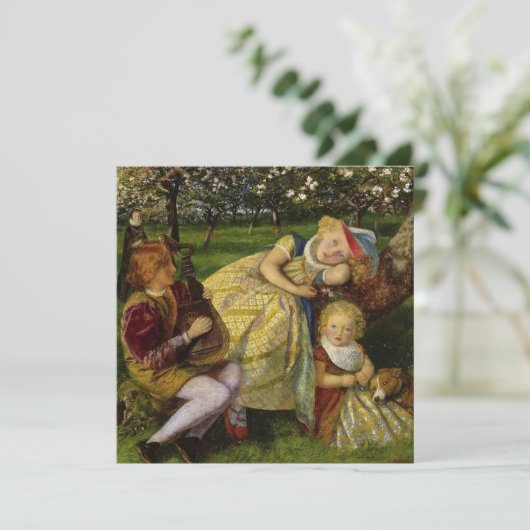 Kinderen in de Koningsboomgaard Kaart (Staand voorkant)