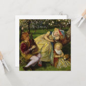 Kinderen in de Koningsboomgaard Kaart (Voorkant / Achterkant in situ)