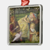 Kinderen in de Koningsboomgaard Metalen Ornament (Links)