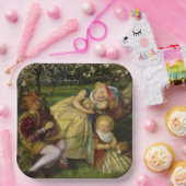 Kinderen in de Koningsboomgaard Papieren Bordje (Feest)