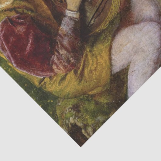 Kinderen in de Koningsboomgaard Tissuepapier (Detail)