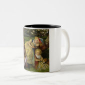 Kinderen in de Koningsboomgaard Tweekleurige Koffiemok (Voorkant rechts)