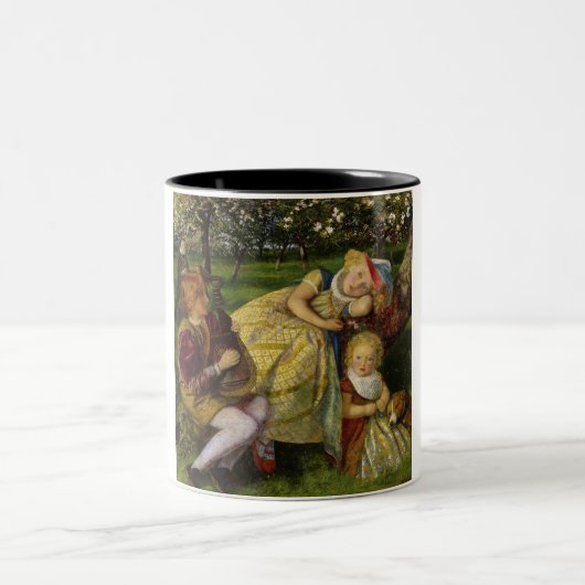 Kinderen in de Koningsboomgaard Tweekleurige Koffiemok (Center)