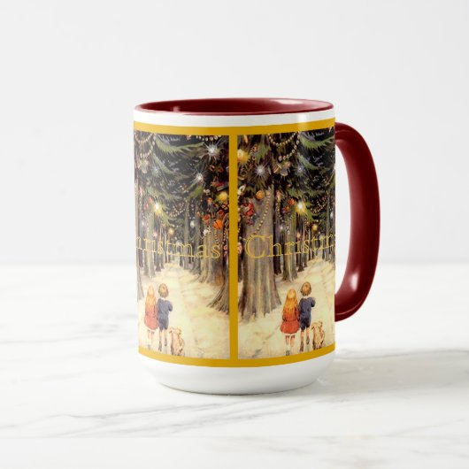 Kinderen in de Mok met Kerstmis (Voorkant rechts)