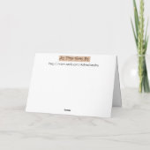 Kinderen in de Tuinen (Spatie binnen) Kaart (Achterkant)