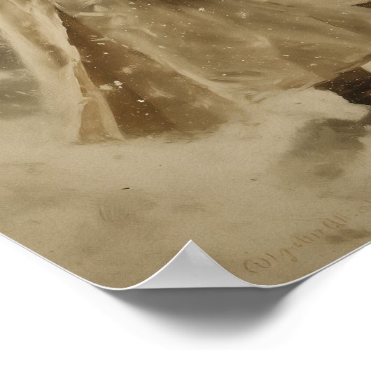 Kinderen in de winter poster (Hoek)