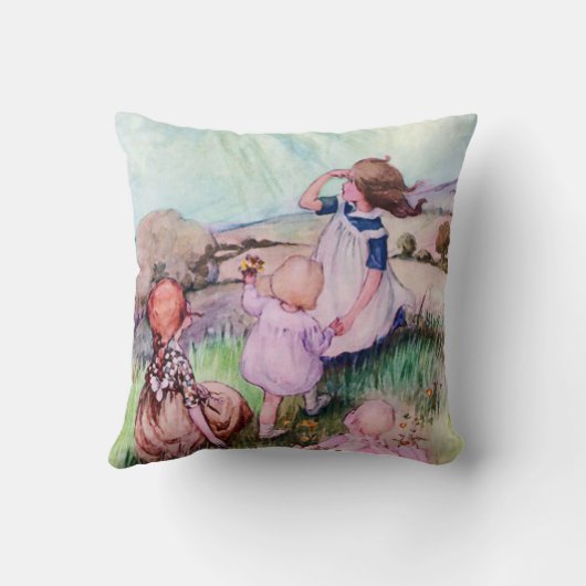  kinderen in de zon kussen (Achterkant)