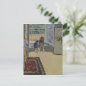 Kinderen in een kamer, 1893 briefkaart (Staand voorkant)