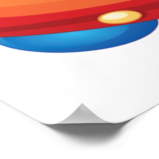 Kinderen in een ruimteschip poster (Hoek)