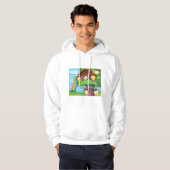 Kinderen in een Trehouse Hoodie (Voorkant volledig)