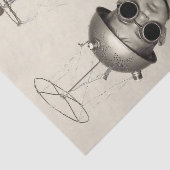  kinderen in Halloween Space Costumes Tissuepapier (Detail)